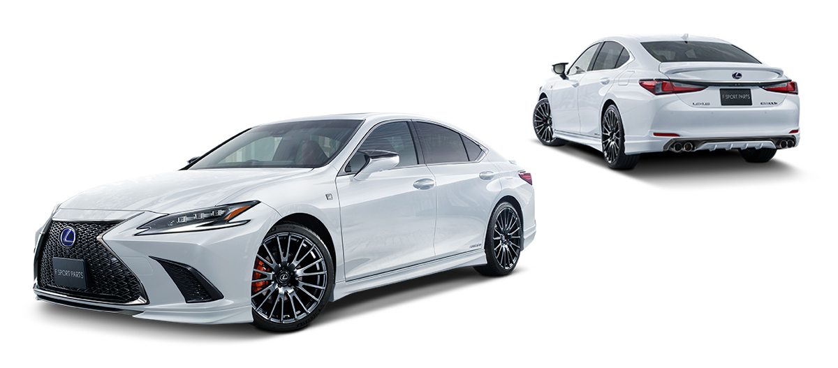 透過TRD套件加持，讓LEXUS ES F SPORT更顯運動質感
