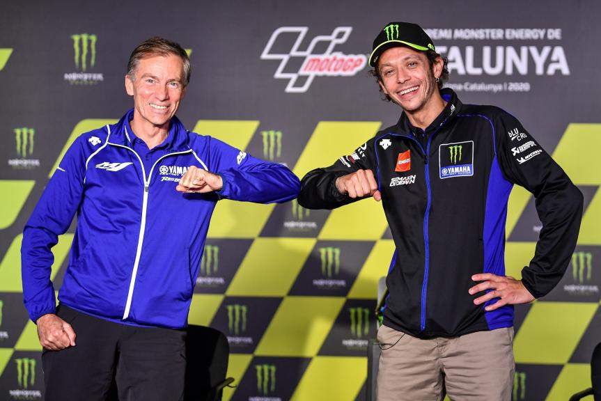 Lin Jarvis表示YAMAHA非常樂意和VR46合作，畢竟他們和Rossi有著長遠的合作關係！