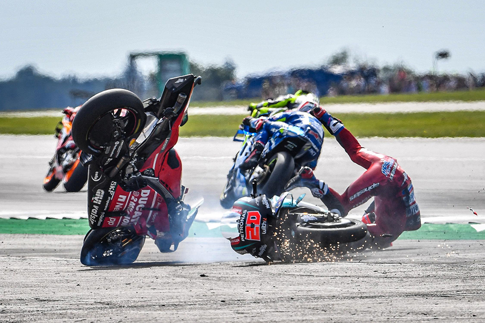 Dovizioso去年遇上多次非個人因素的摔車退賽,不曉得今年有沒有台灣車友去替這位長年運勢不佳的車手“安太歲”