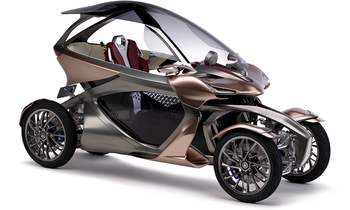 YAMAHA與TOYOTA有著深厚的合作關係,或許未來這台LMW四輪車款會以TOYOTA之名來發表上市