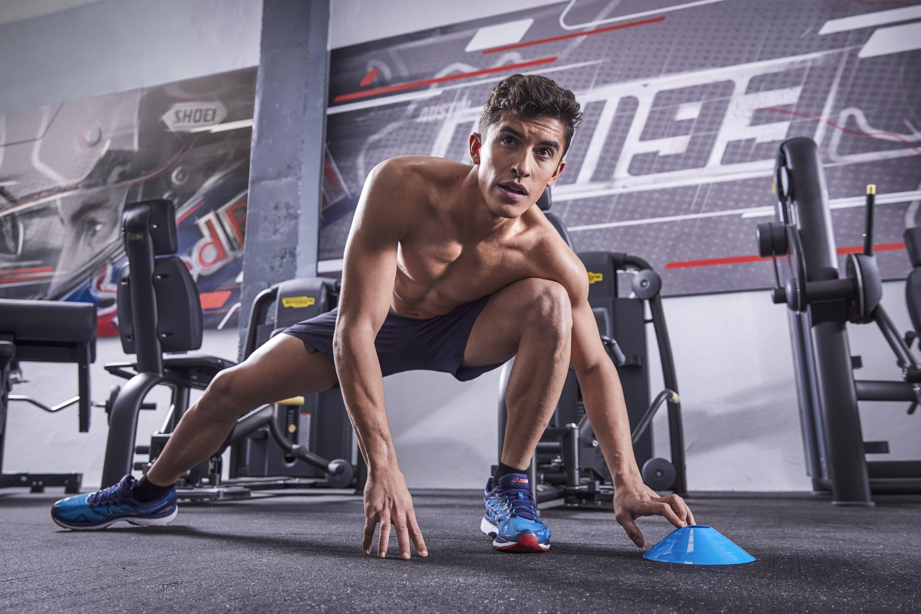 Marquez近乎健美先生身材