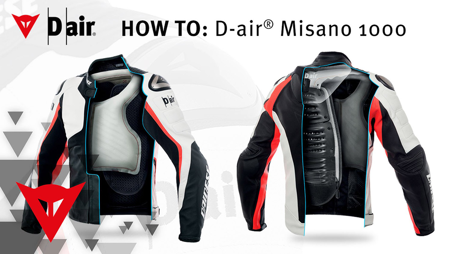 Dainese的氣囊皮衣技術D-Air