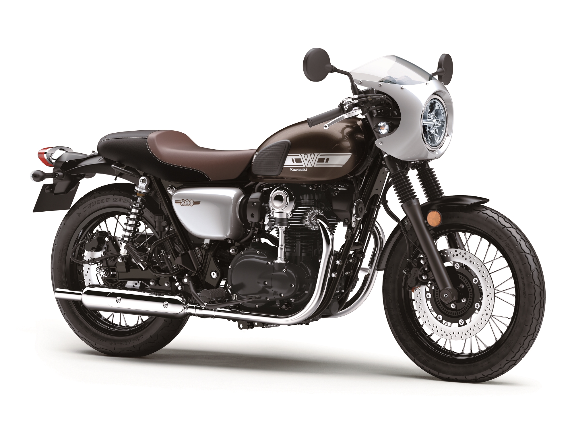 KAWASAKI在今年米蘭展上發表了新一代的W800系列車款,還加入了Cafe的版本