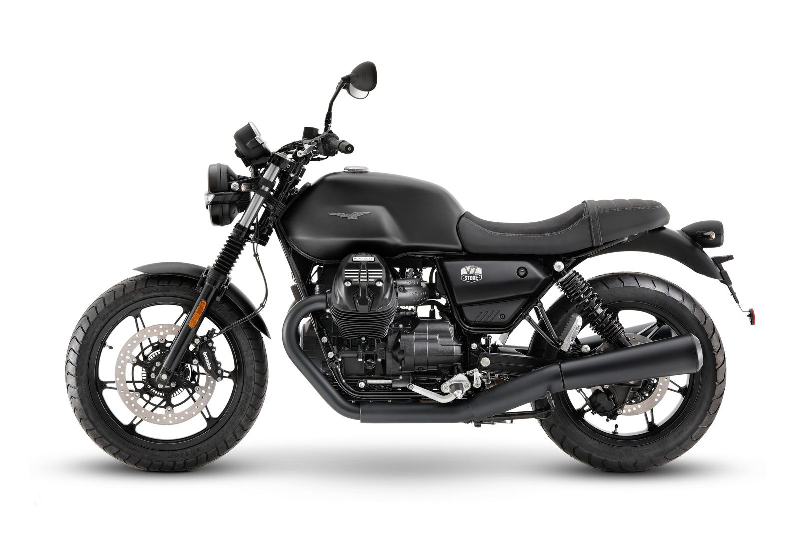 MOTO GUZZI V7分為Stone、Special兩版本,外觀明顯差異在於車輪樣式