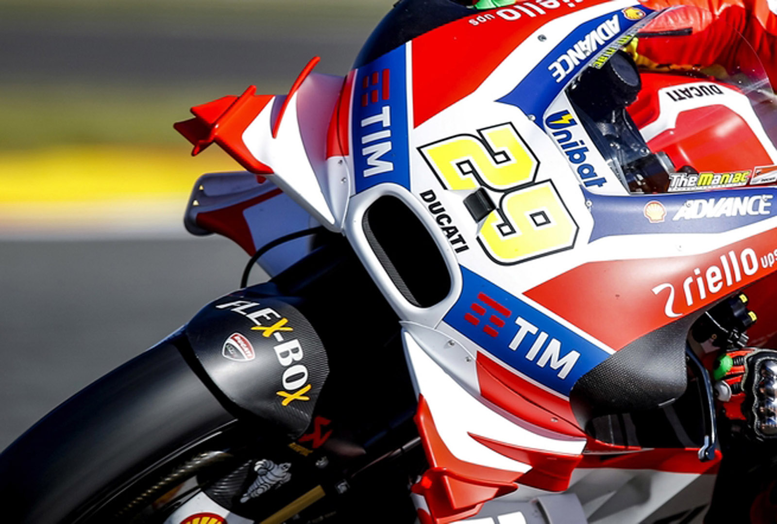 2015年首次於MotoGP賽事上露面的定風翼