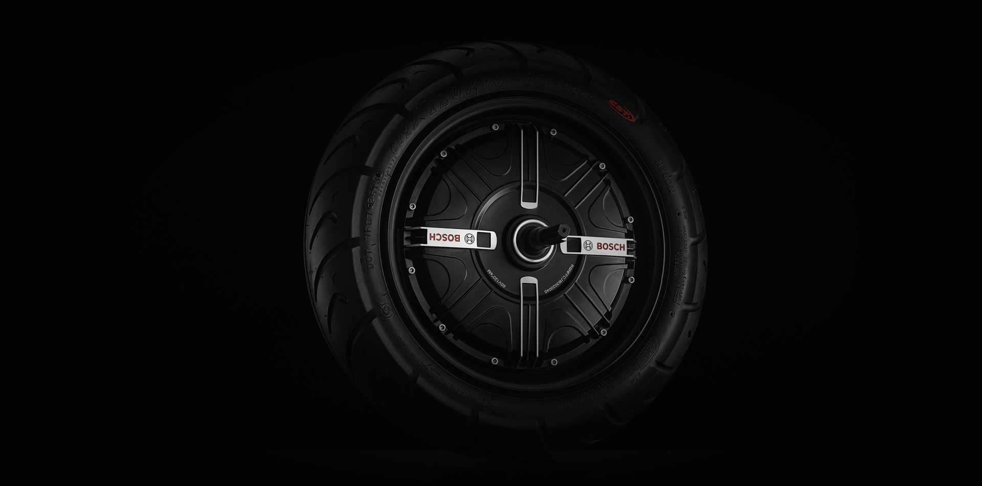 Bosch所生產的輪穀式馬達，最大扭力達到誇張的13kg-m，上山下海都不成問題