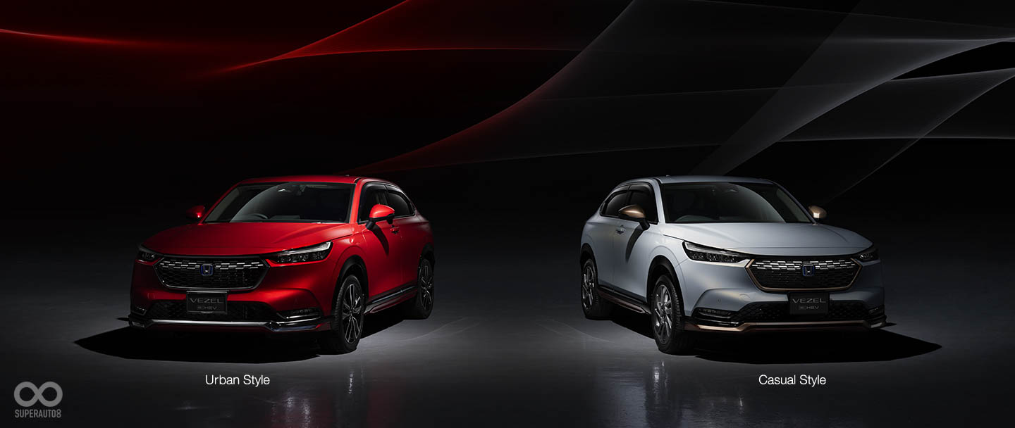 日本官網有展示原廠特仕版HR-V