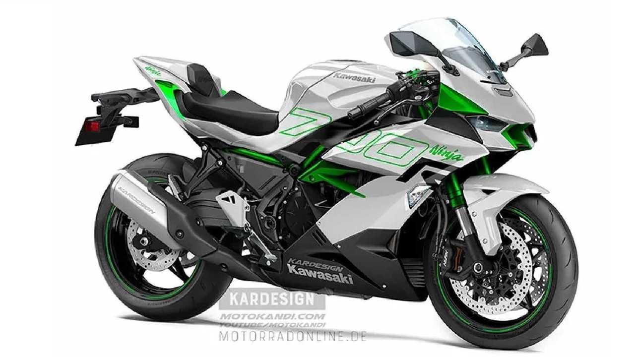 Kardesign concepts的Ninja 700R外觀完整致敬大哥ZX-10R的全新設計