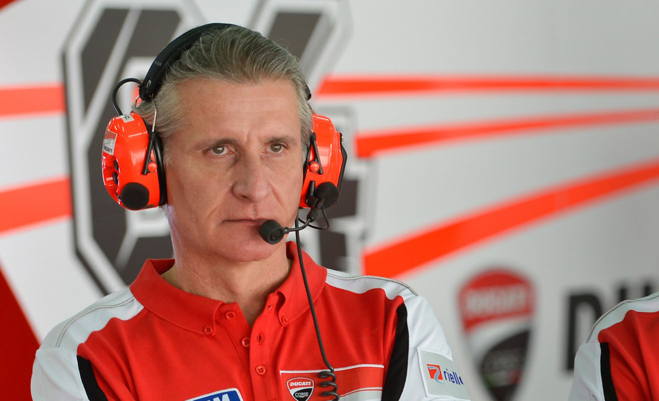 DUCATI Corse的老闆Paolo Ciabatti