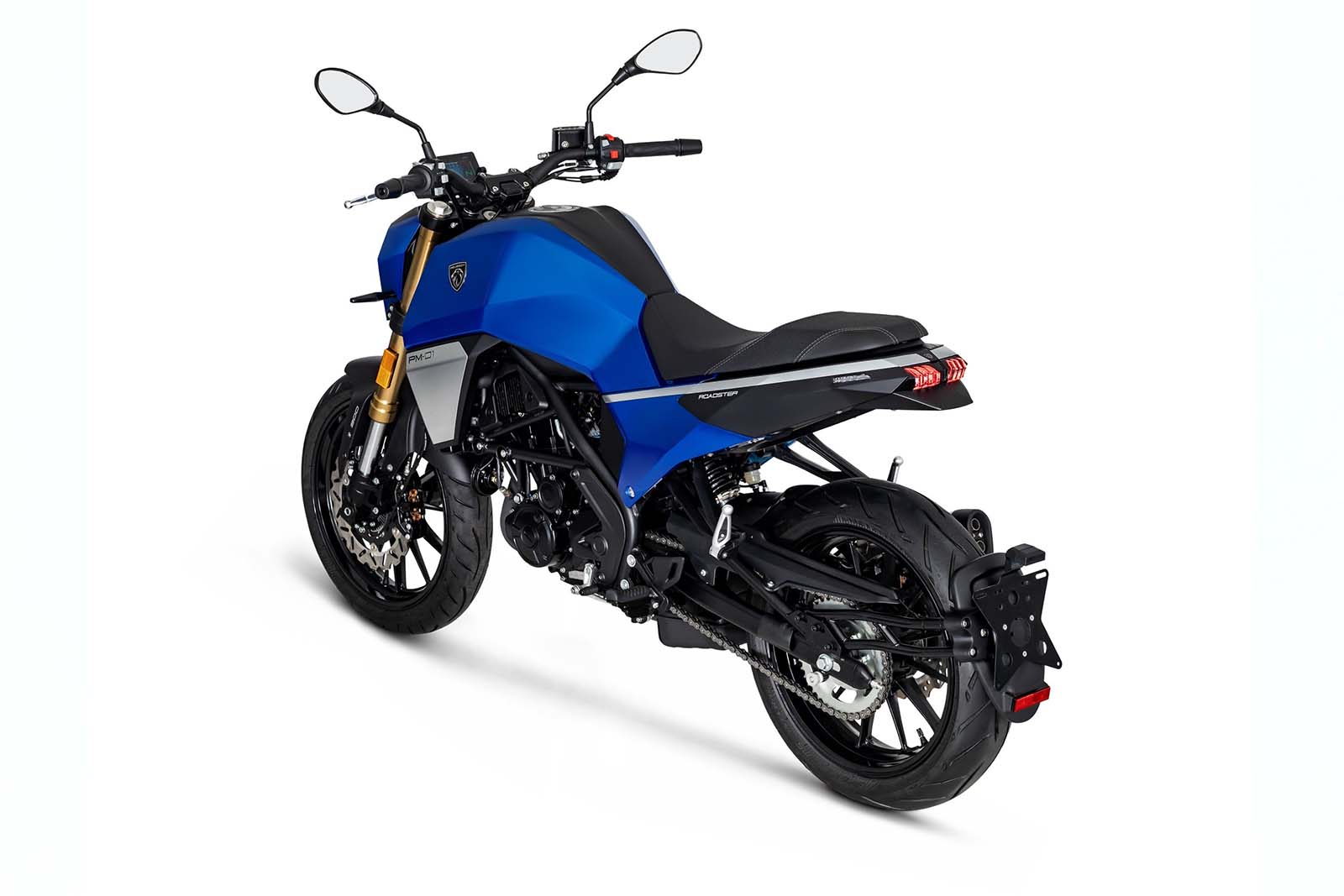 尾燈看起來與YAMAHA BW'S有些類似,下置式牌架增添幾分Scrambler感