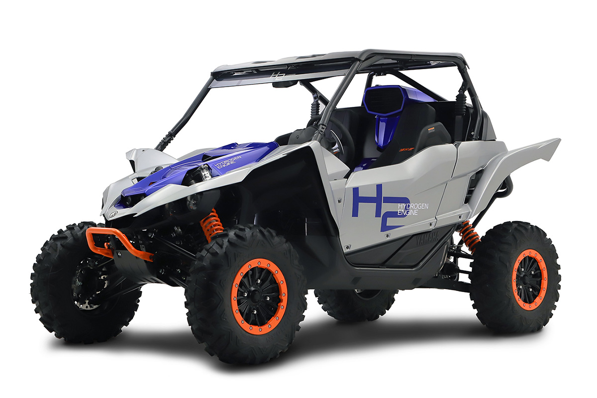 使用氫氣內燃機引擎的YZX1000R 4x4越野車