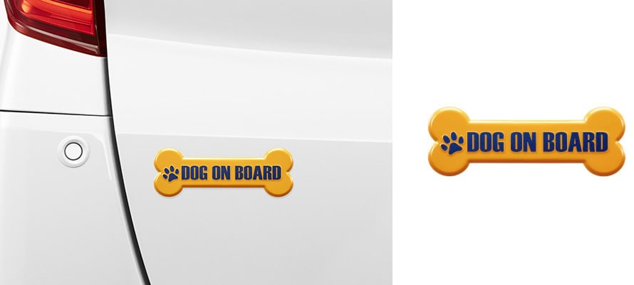 相當可愛的狗狗裝飾牌