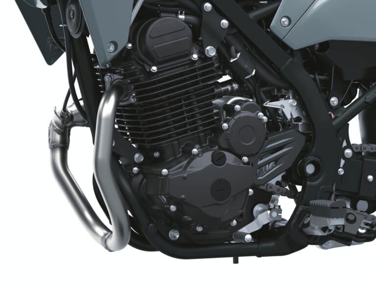 233c.c.氣冷引擎,擁有19ps的最大馬力與2.0kg-m的最大扭力