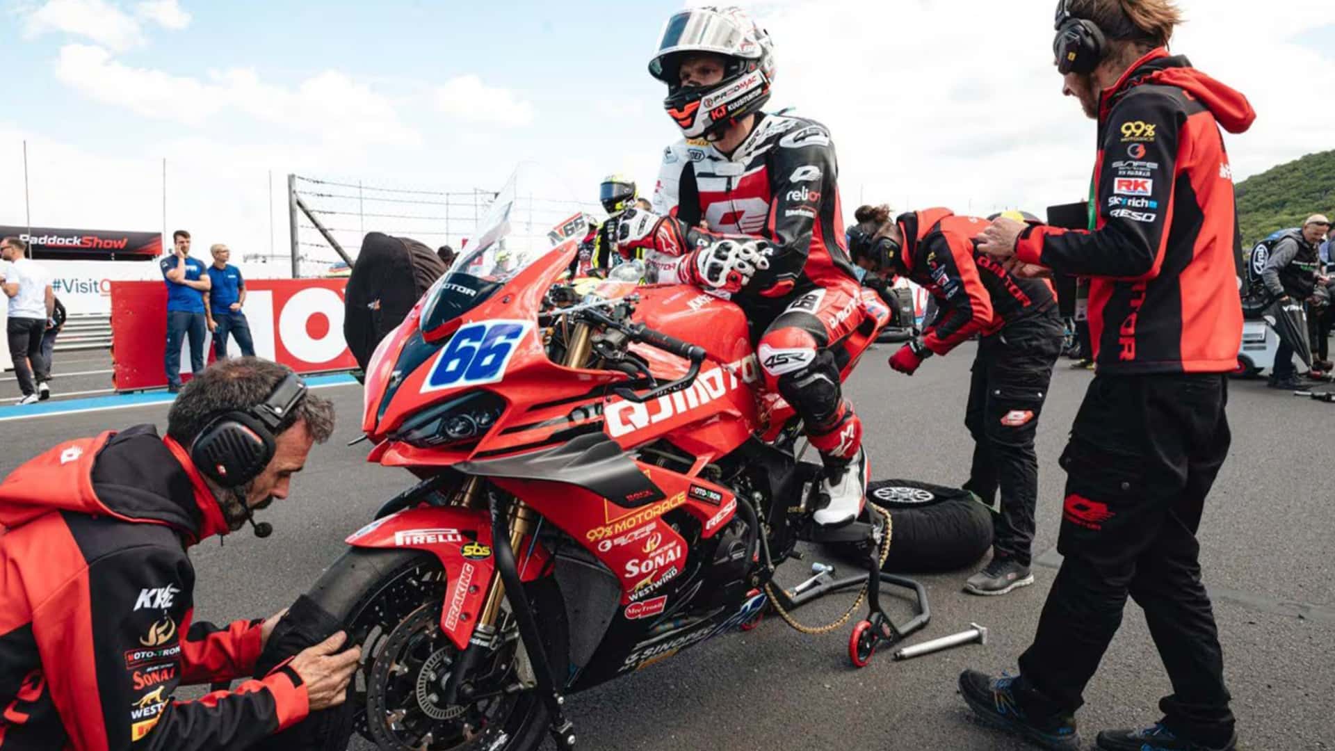 現行的 SRK 800 RR 已經投入 WSBK 比賽中實戰