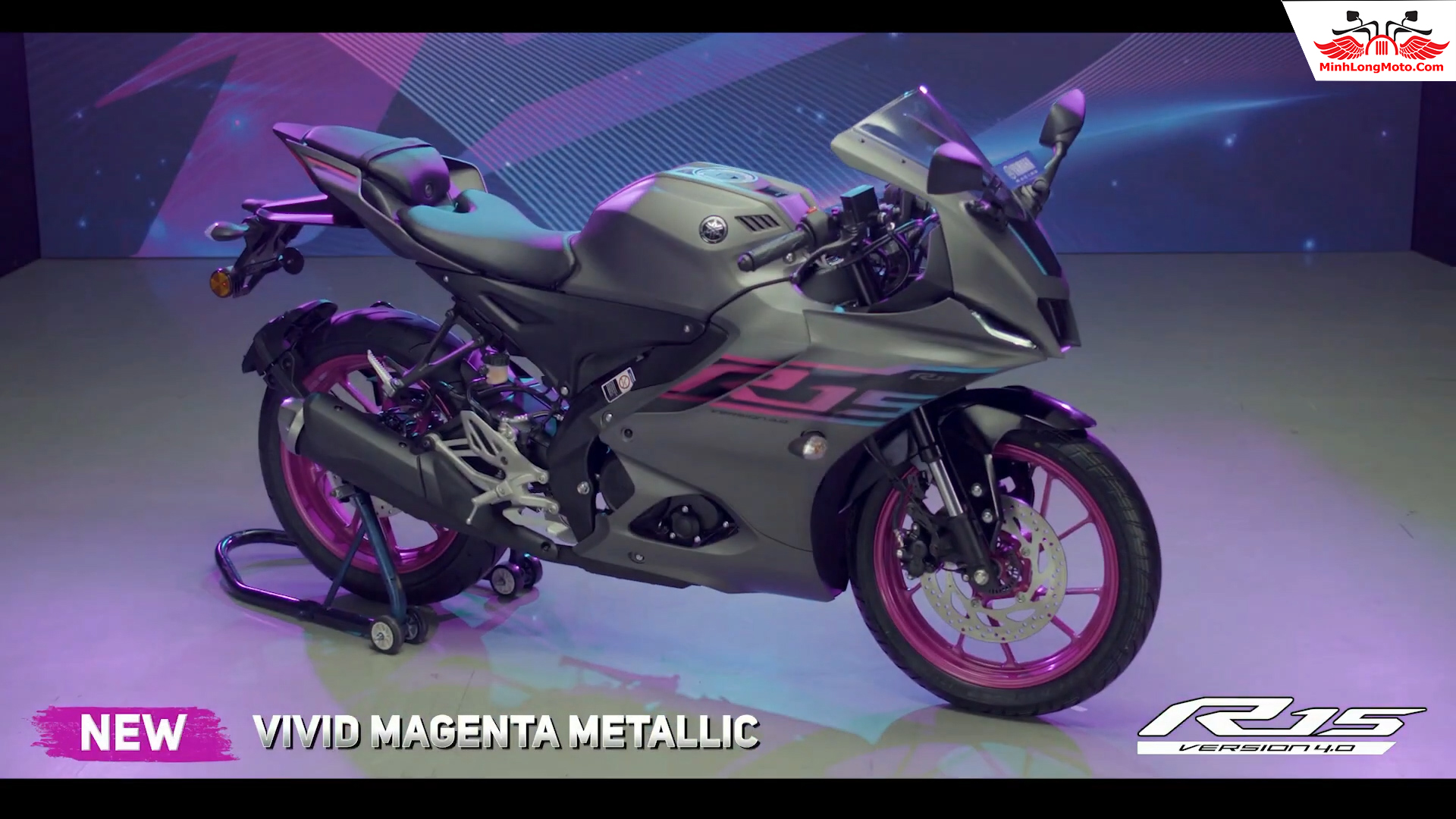 Yamaha YZF-R15在印度推出賽博龐克風格的全新車色塗裝