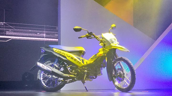 SUZUKI在菲律賓經銷上大會亮相「Raider J Crossover」跨界彎梁車