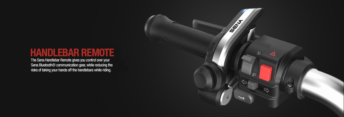 SENA 還有其它額外配件，讓你不用將手從打手上移開也能操作耳機