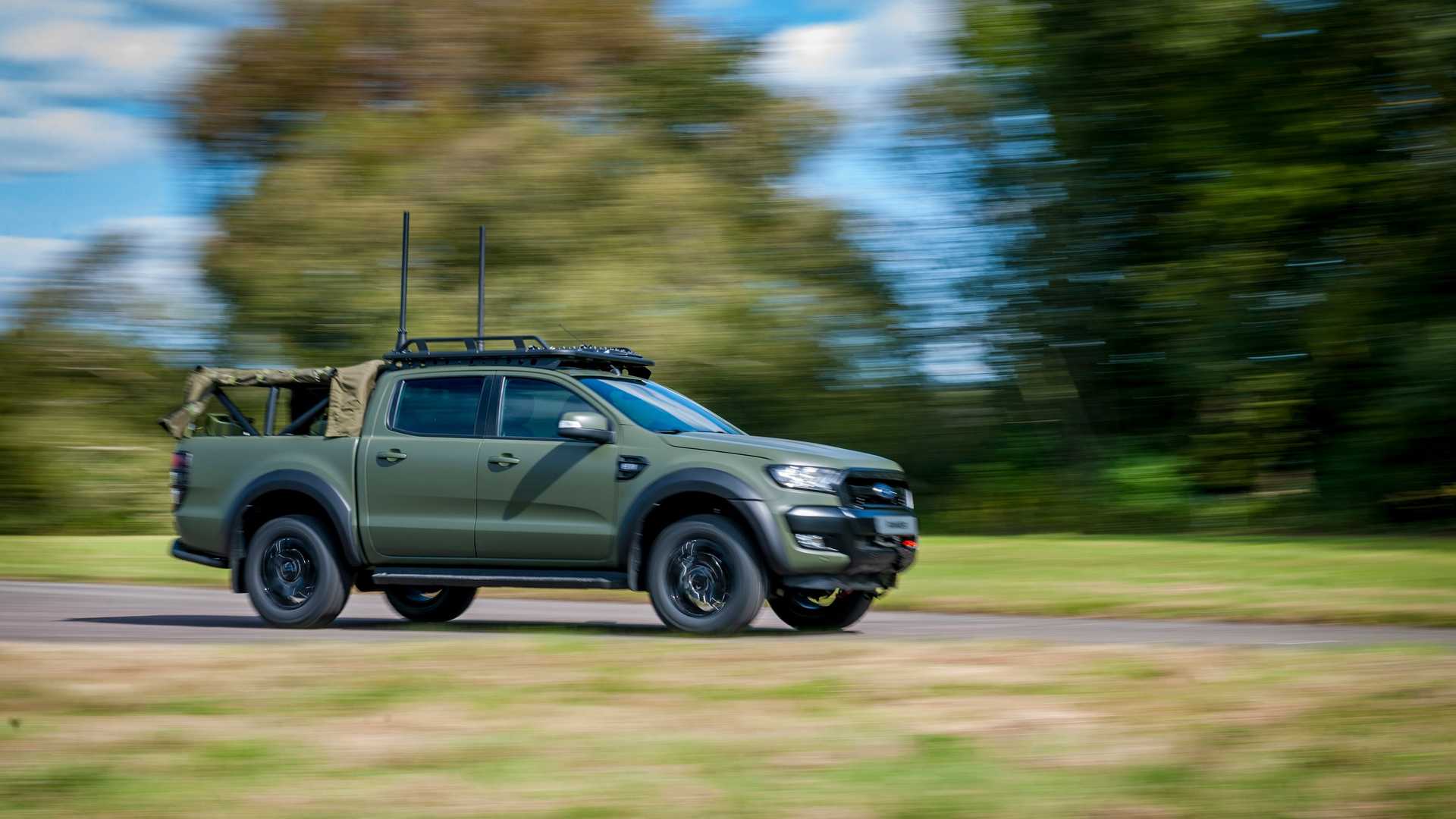 訂製化軍用級FORD Ranger，貨斗駕機槍不是夢 | SUPERMOTO8