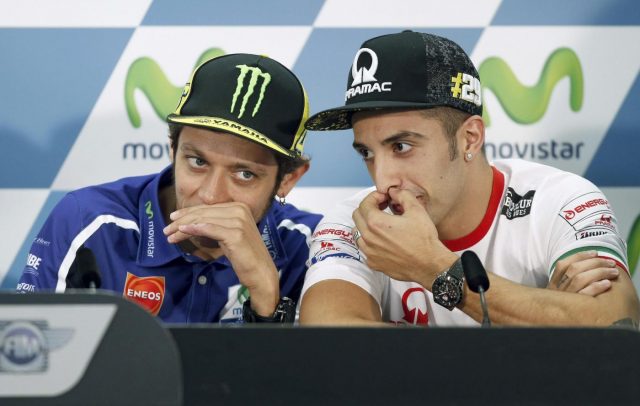 「Iannone跟Marquez關係並不是這麼好,如果是我會盡量避免放感情不是太好的兩位車手在同一隊。」