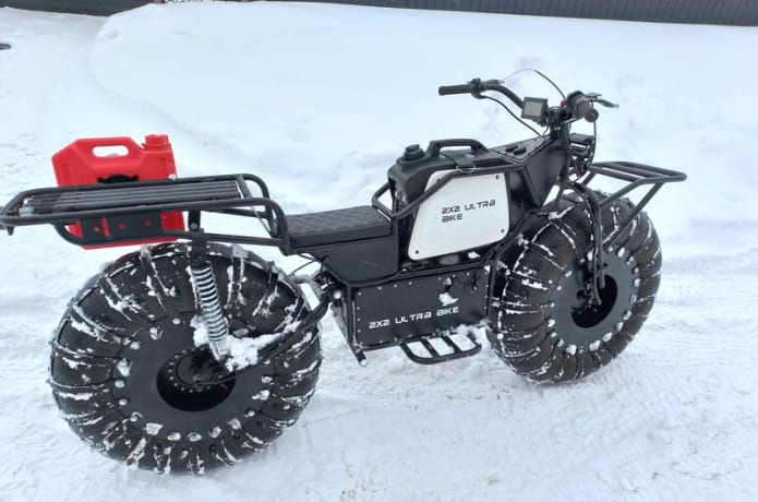 Robo.Systems 2x2 Ultra Bike極簡軍事風格看起來相當特殊