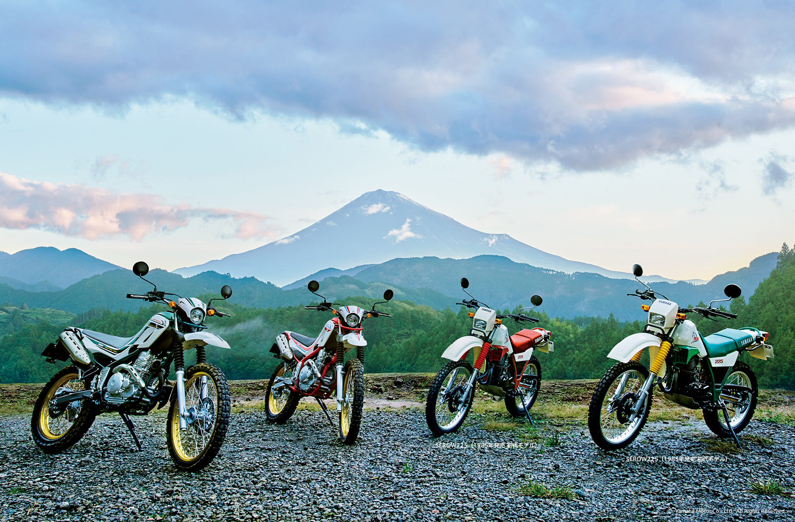 YAMAHA Serow 250 Final Edition將在2020年1月推出，車色塗裝皆採用和1985年發表時神似的設計來致敬經典
