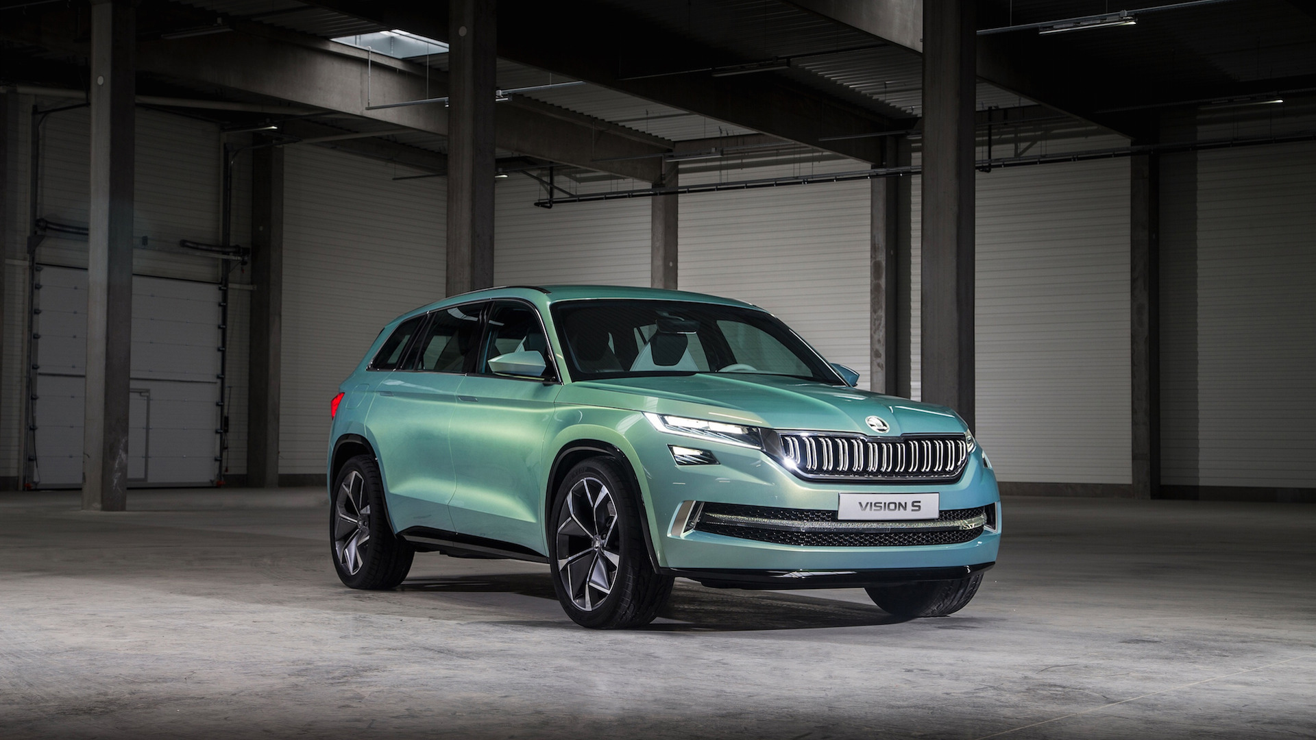 SKODA在日內瓦車展上發表的Vision S Concept PHEV車型