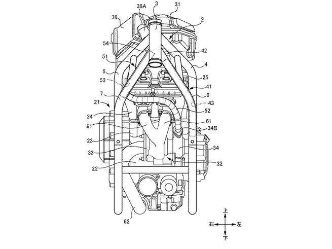 從另一角度,可以清楚看出SUZUKI推出的進氣流向