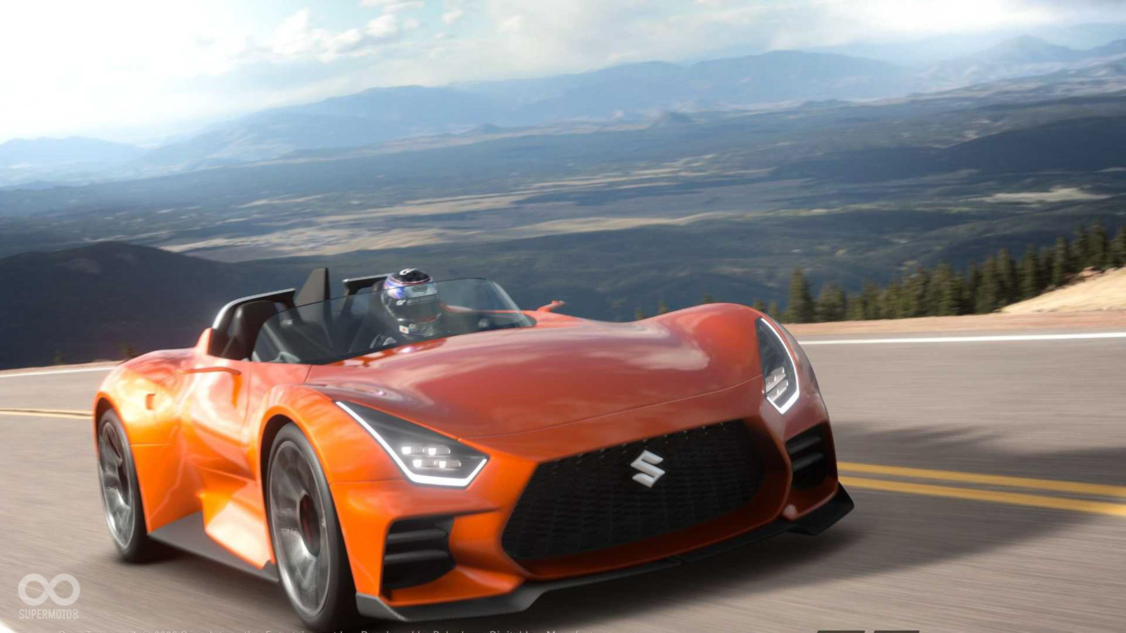 隼 四缸引擎+三顆電動馬達組成432匹電動系統