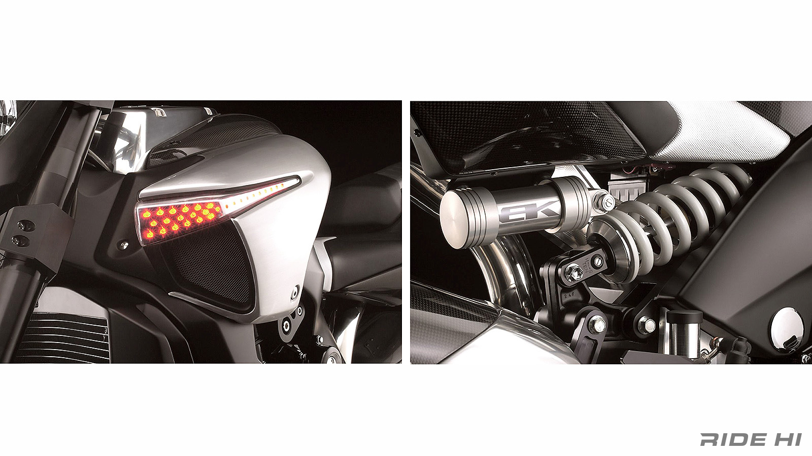 B-KING當年也搭載不少先進的科技配備、材料