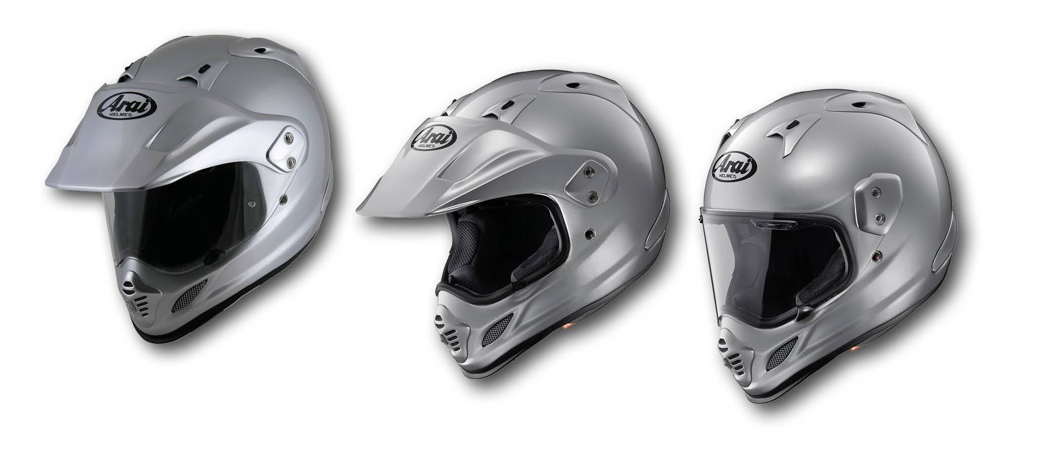 Tour-X4透過配件的拆裝，可呈現出多種型態 photo by.Arai Helmet