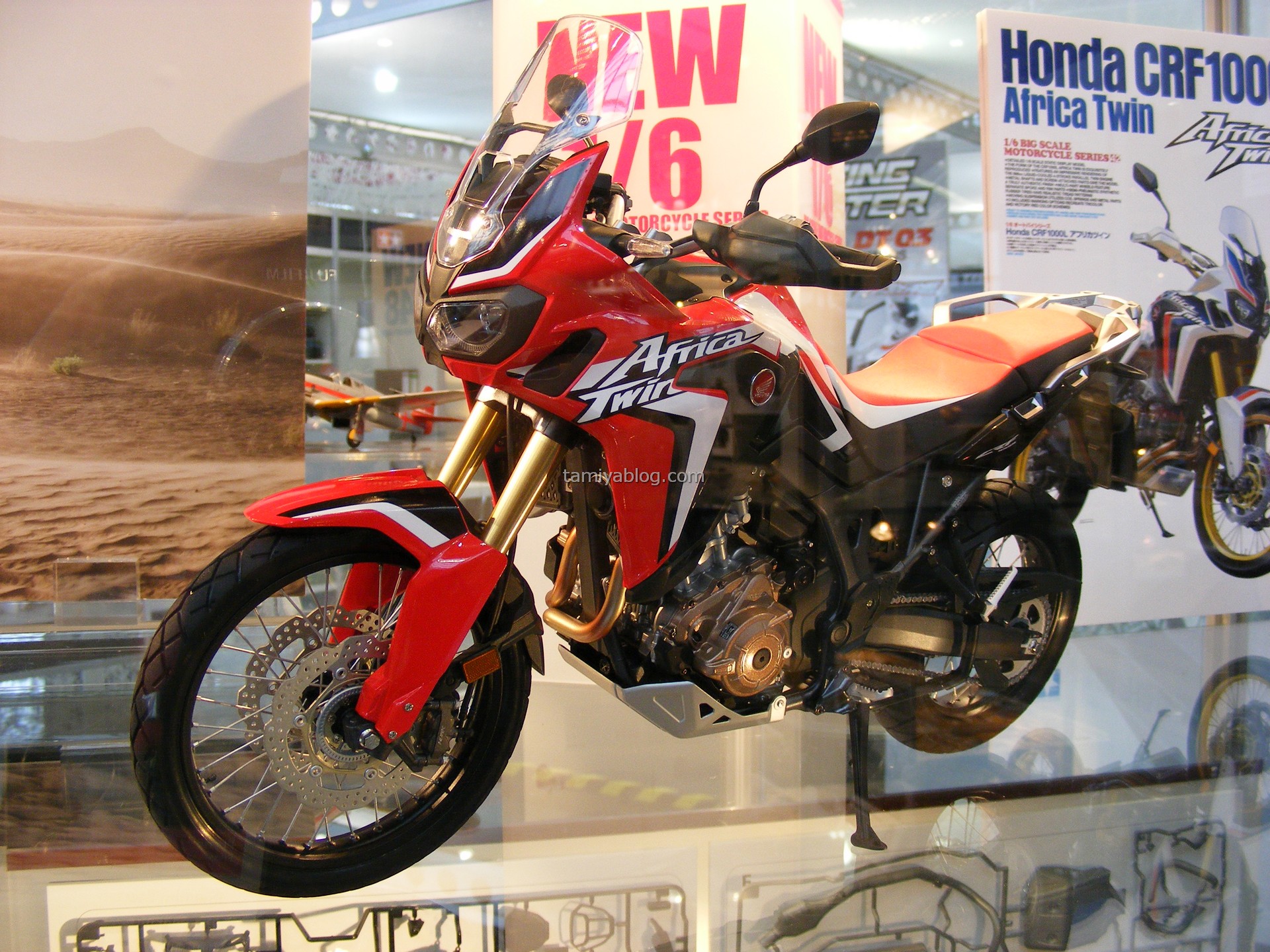 宛如實車縮小版。1：6 HONDA CRF1000L 模型預定發售| SUPERMOTO8