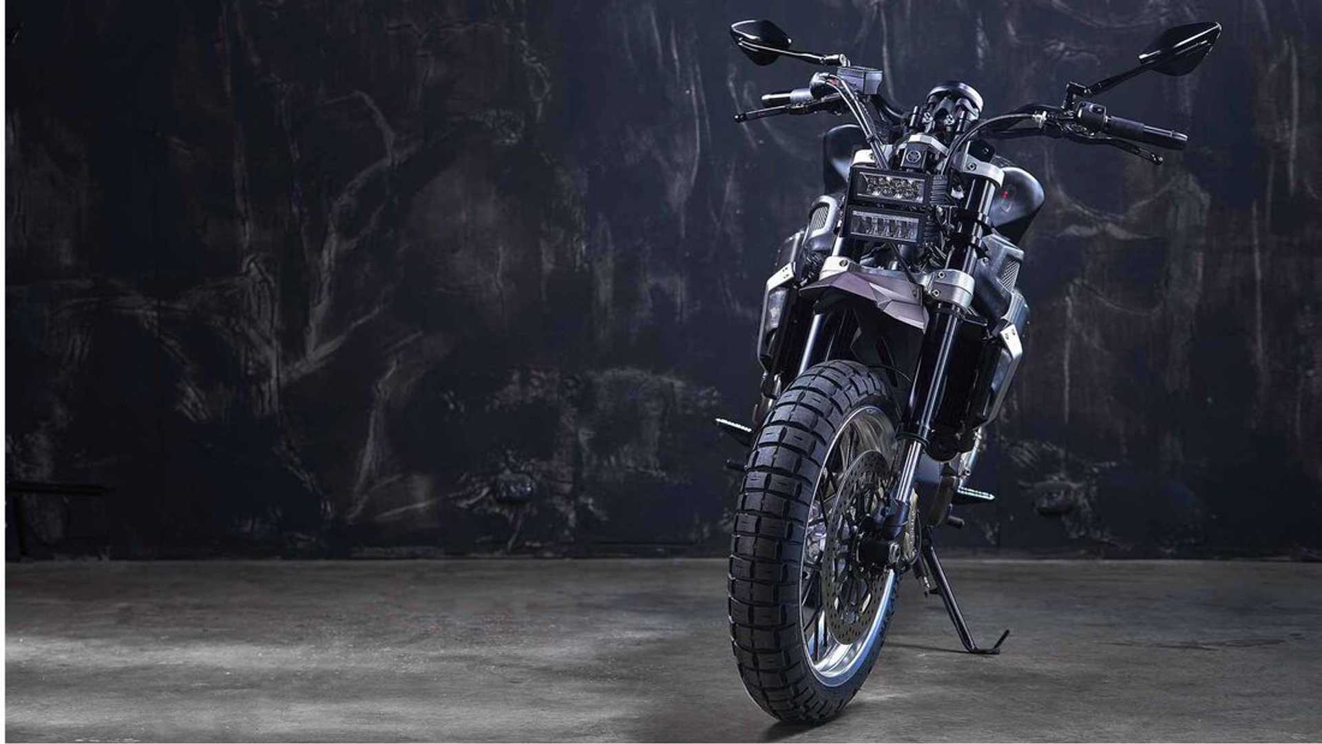 XSR700 The Bull看起來就像是CyberPunk 2077或瘋狂麥斯中會出現的科幻摩托車