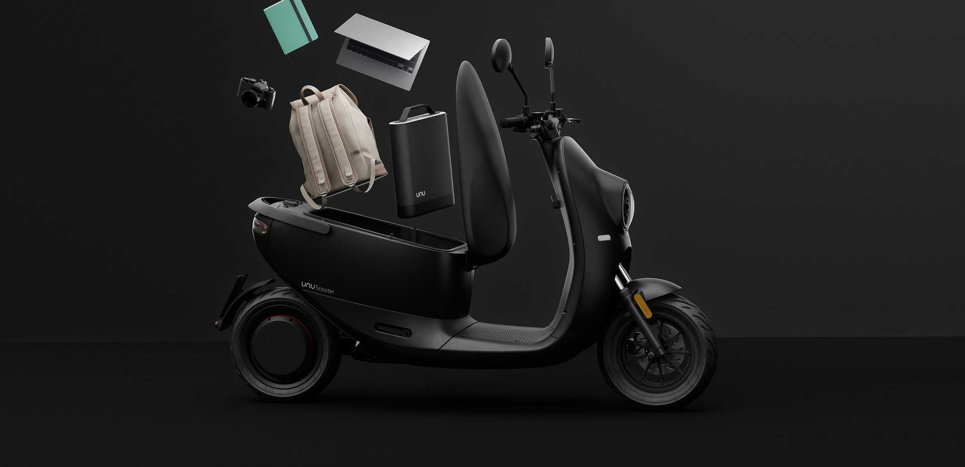 unu的車廂空間也較為不理想,由於電池模組佔據了相當大的空間,造成後方的置物容量縮減