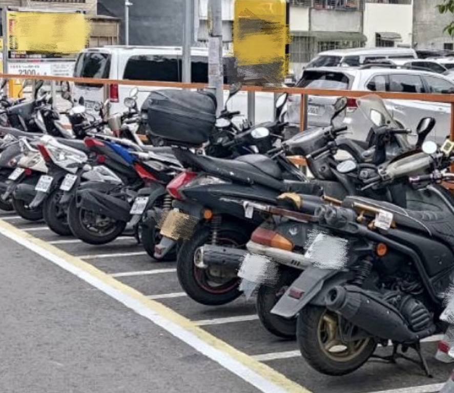 板橋 新店兩地，未來大型重機可直接停放機車格