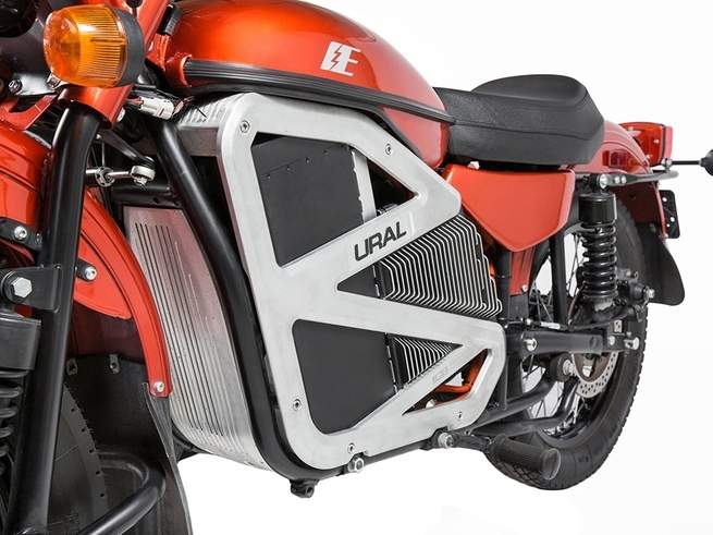 Ural的電動邊車內，採用了Zero Motorcycle的電池動力組，並且擁有103英里的最大里程