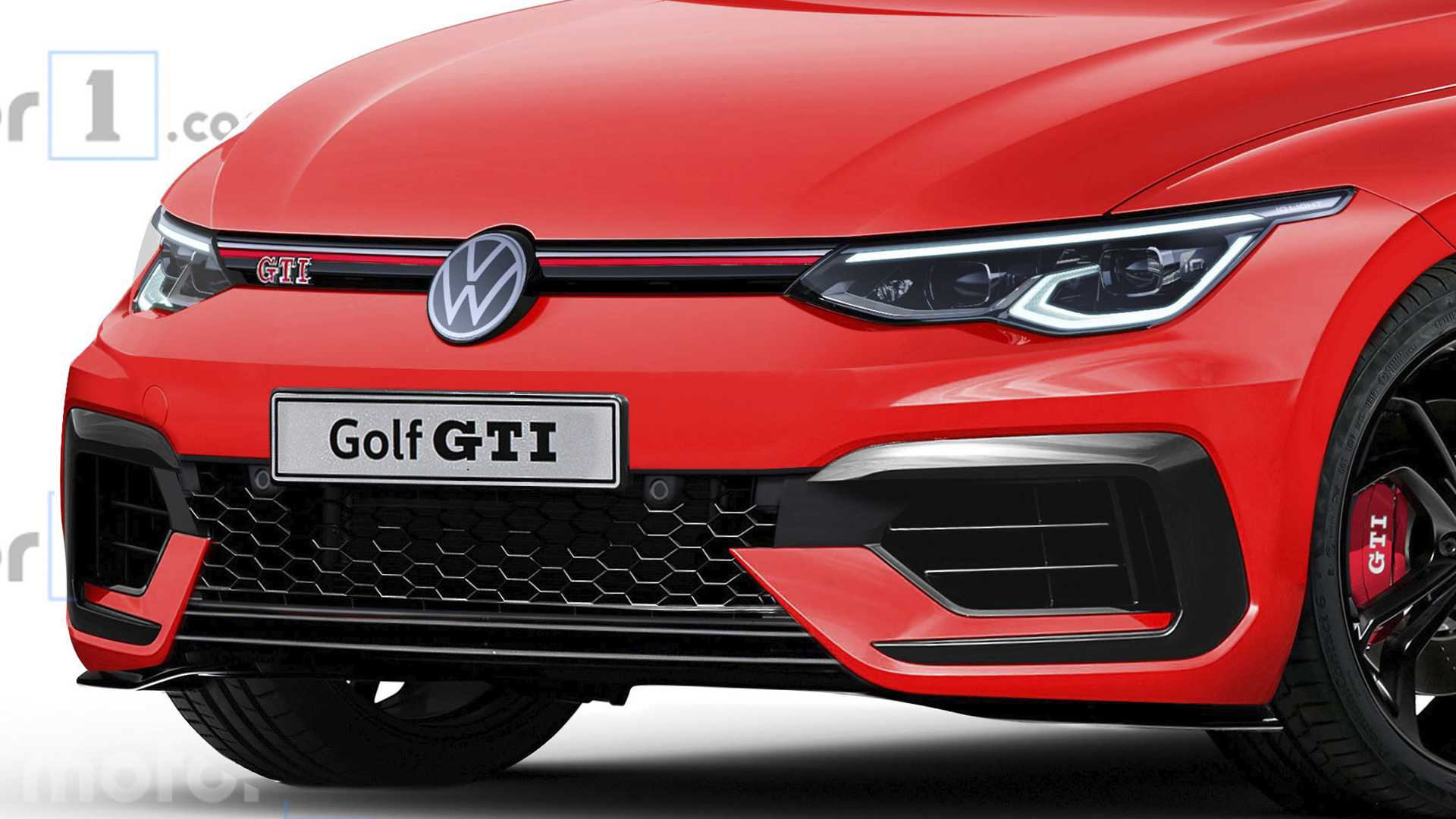 外媒也打造出Golf 8 GTI的渲染圖