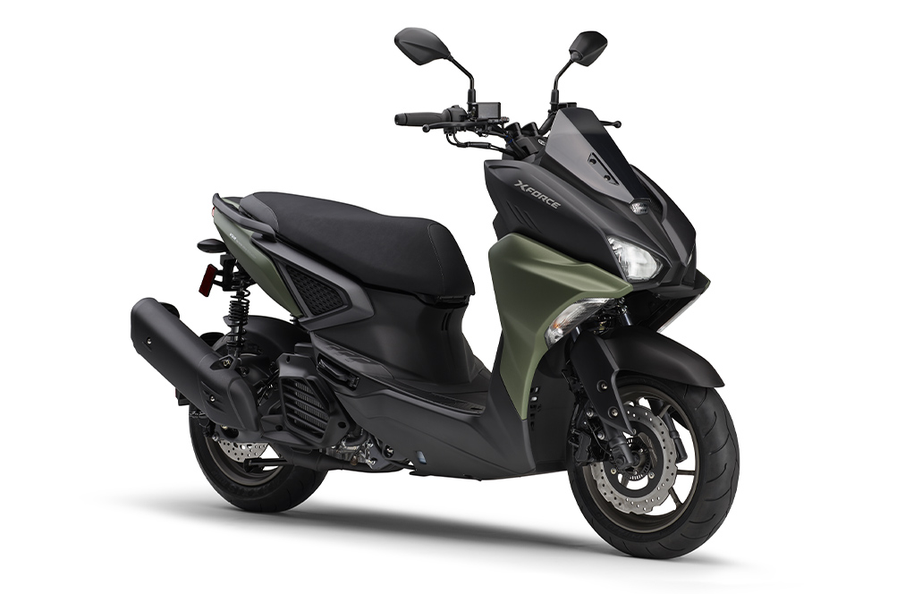 「啞光深灰葉綠金屬漆」車色。