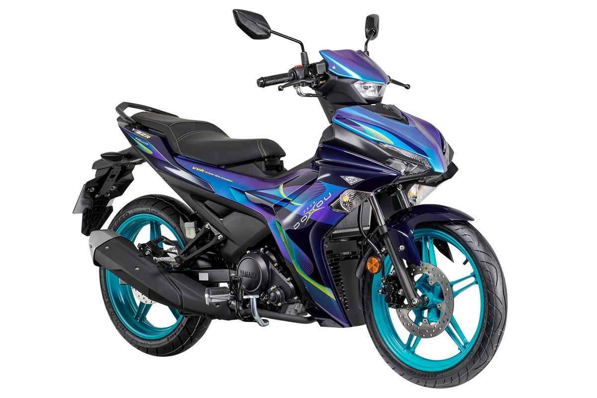 YAMAHA Y16ZR Doxou Tech Art採用和YZF-R15相同的155c.c. VVA水冷單缸引擎,有17.7HP的最大馬力