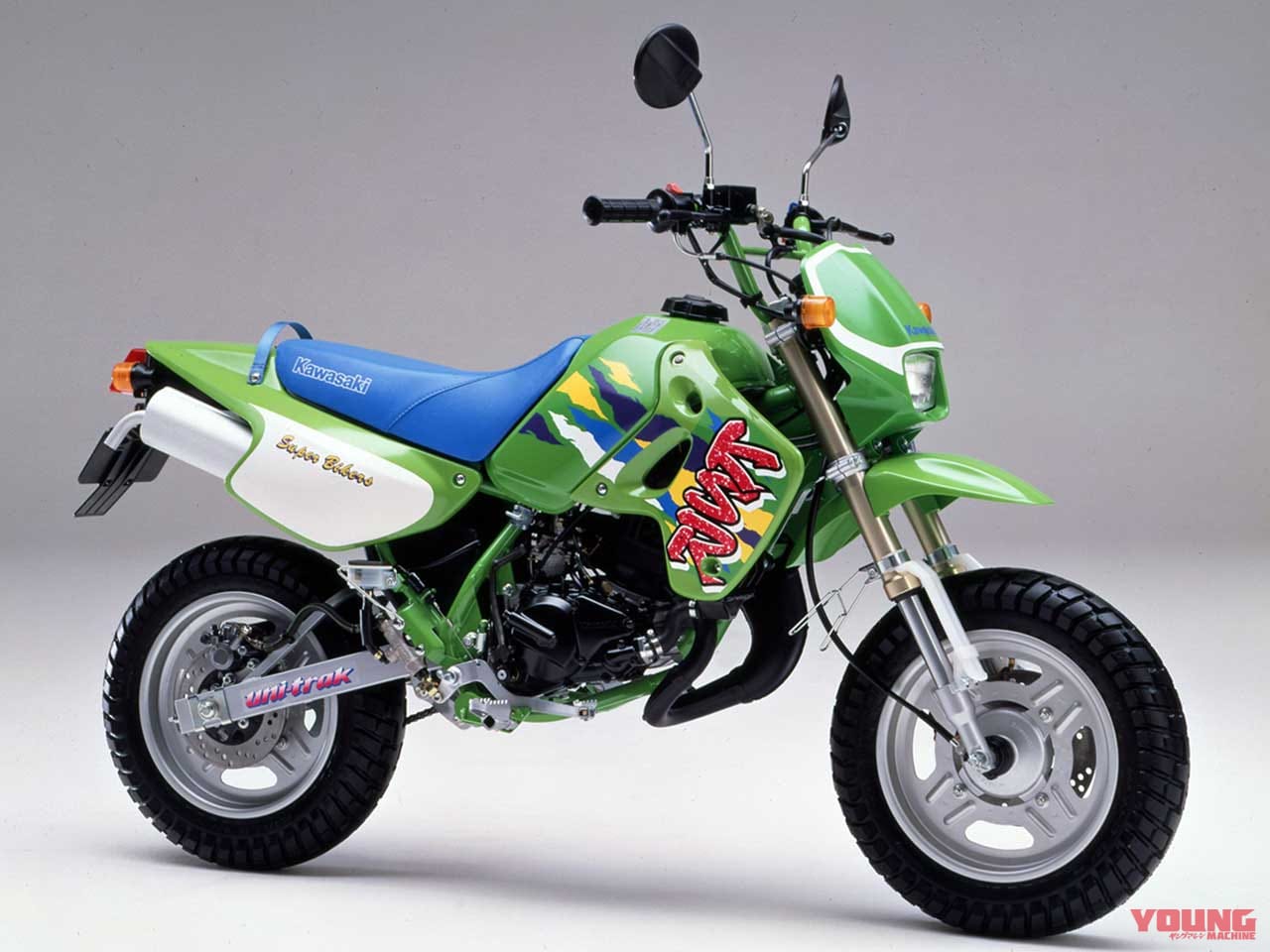 KAWASAKI Z125就是從KSR 110演變而來的Fun Bike