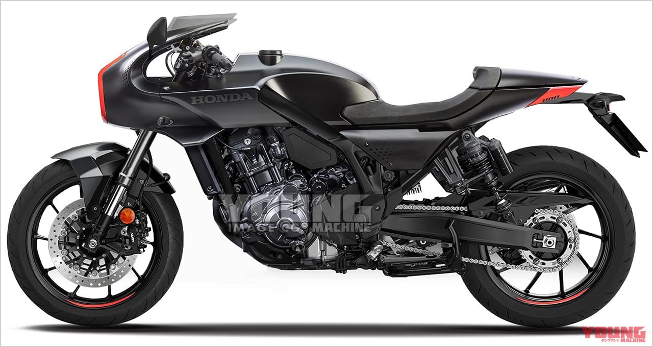 HAWK 1100有望採用圓燈子彈頭罩設計,展現濃郁的Cafe Racer風味