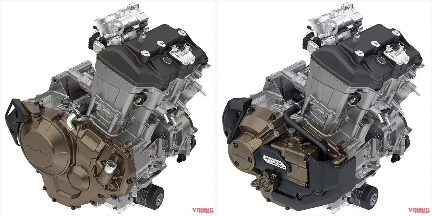 1084c.c.雙缸引擎有100匹左右動力，搭配豐富電控和DCT變速箱，玩樂性十足
