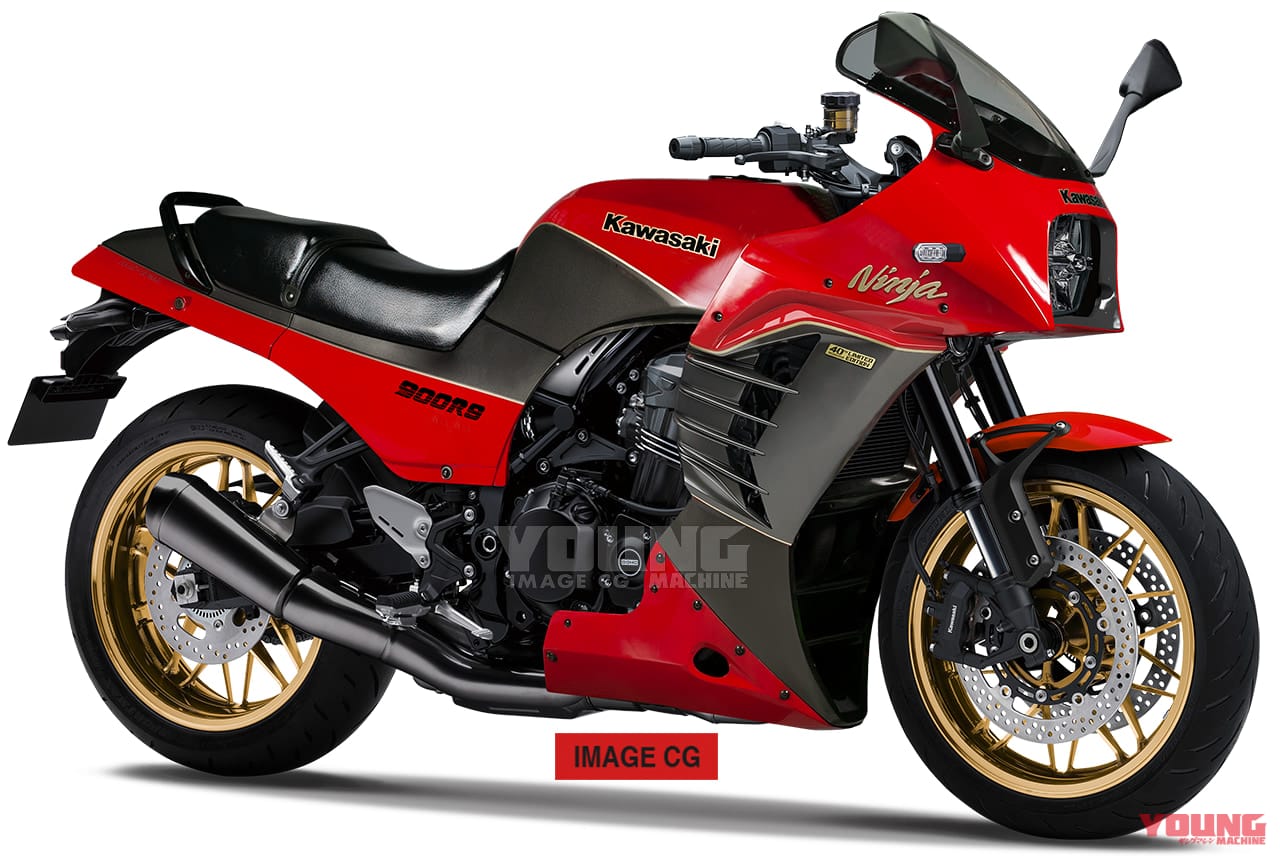 方燈整流罩配包覆式的空力套件，復古風味拉滿之餘，整台車也隱隱流露出戰鬥感！