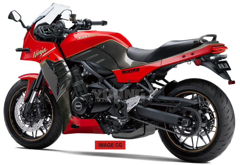 油箱、坐墊、尾殼和尾燈樣式都改成更符合80年代仿賽的樣貌