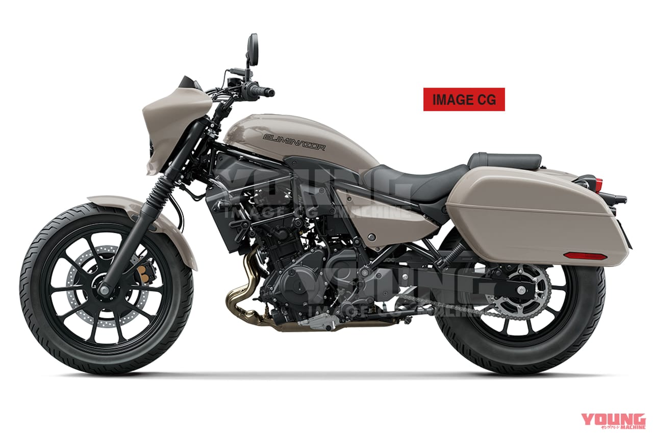 另外還有掛上後雙箱Bagger風格預想圖