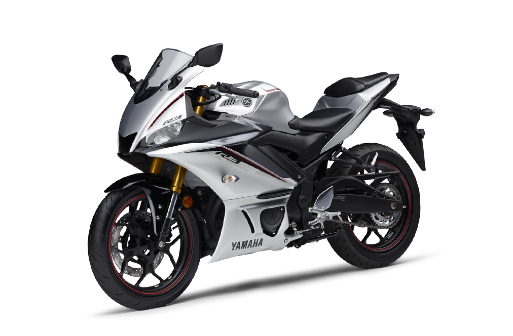 消光銀配色有紅黑條紋點綴,另外前叉也採用金色塗裝搭配