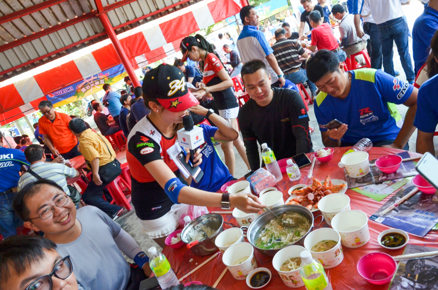 充滿特色的虱目魚早餐