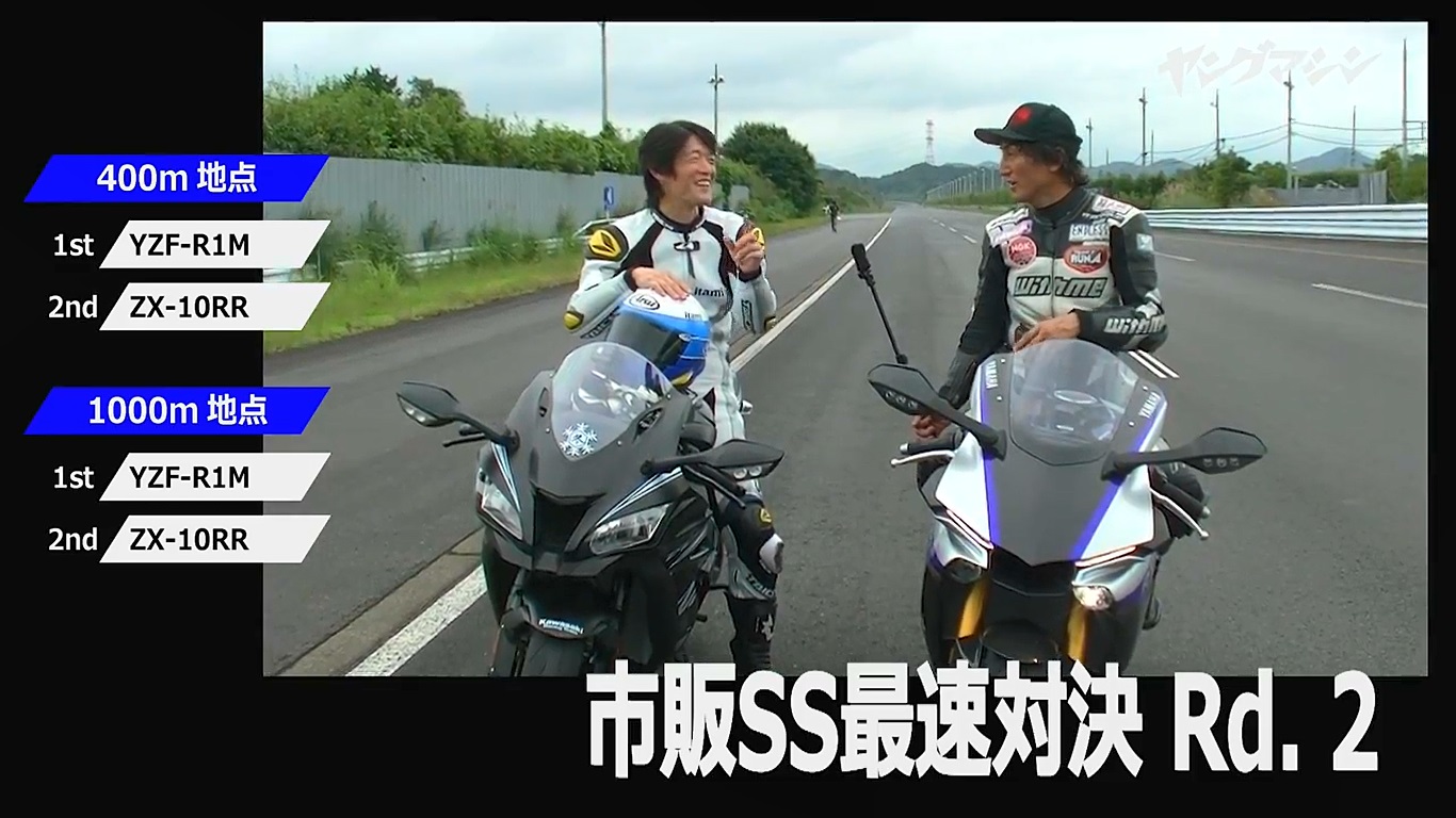 換人騎之後也沒有改變，接下來R1M將會與GSX-R1000R 做最後的較量