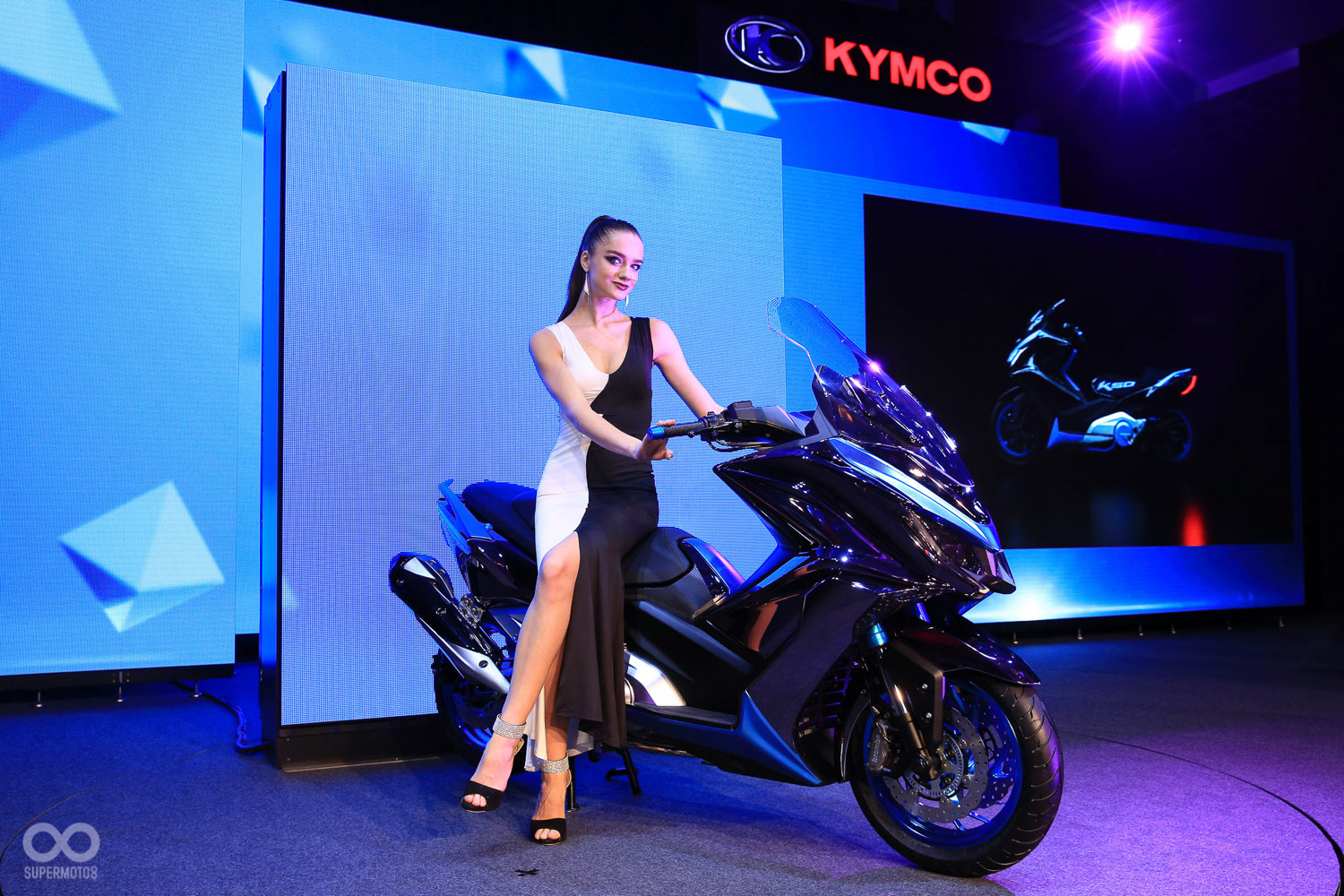 當時還是概念車的KYMCO K50 Concept