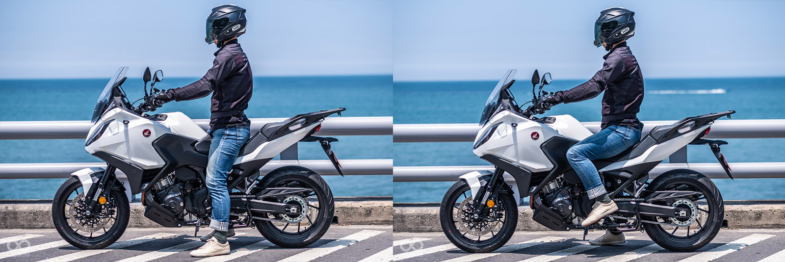 挺立坐姿,身高180cm騎士雙腳微微顛腳