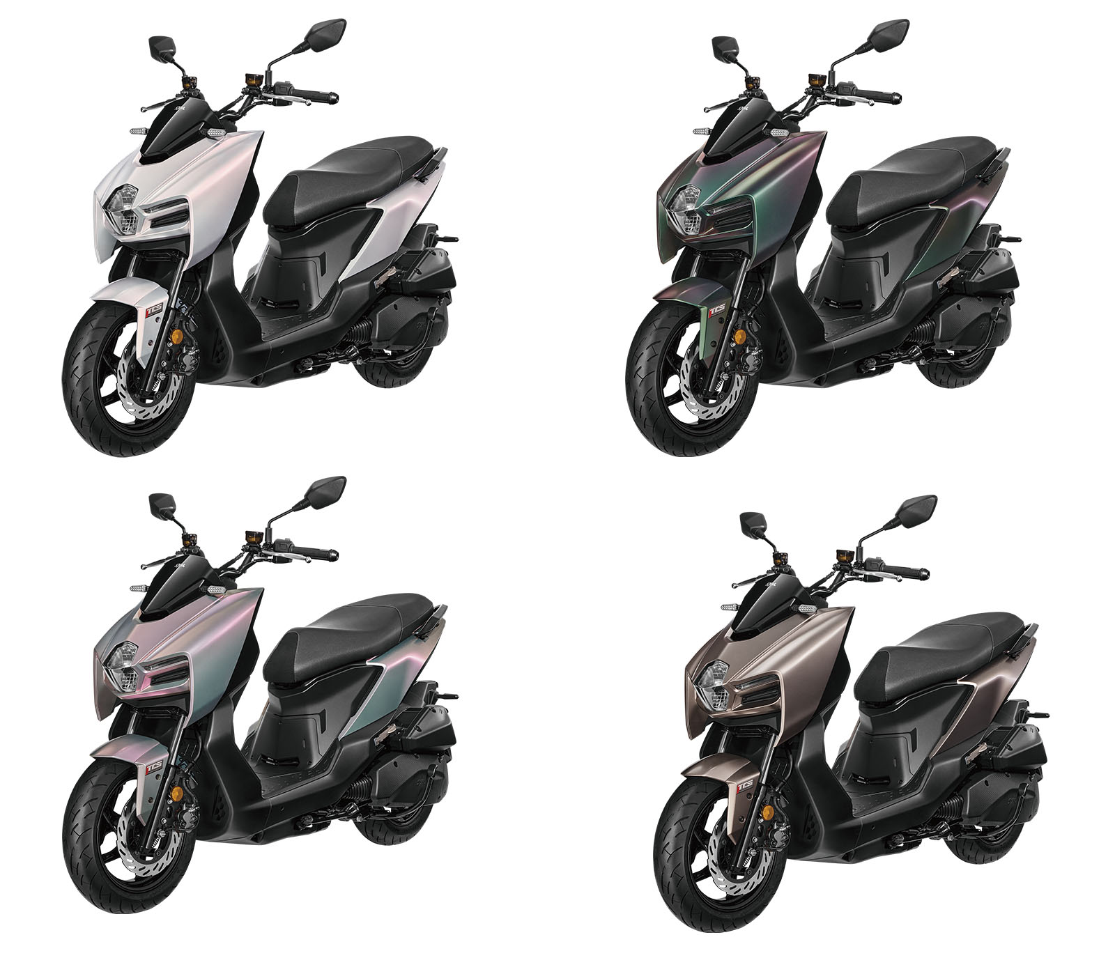 MMBCU擁有四種車色可供選擇